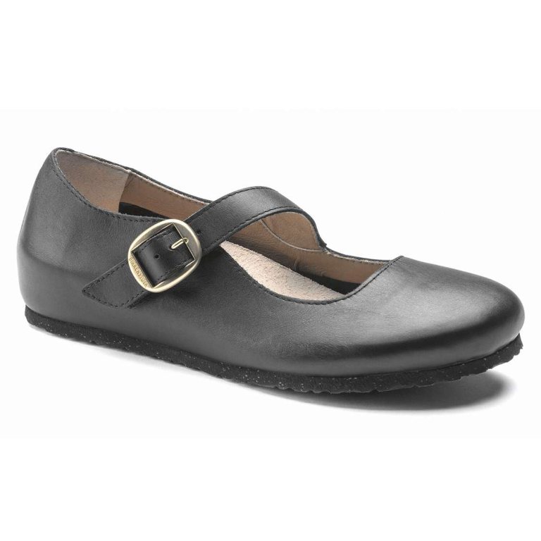 Black Birkenstock Tracy Leather Women's Low Shoes | S9WcdsvDygp