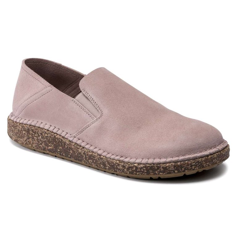 Pink Birkenstock Callan Suede Leather Women's Low Shoes | wiTkWxz22w4