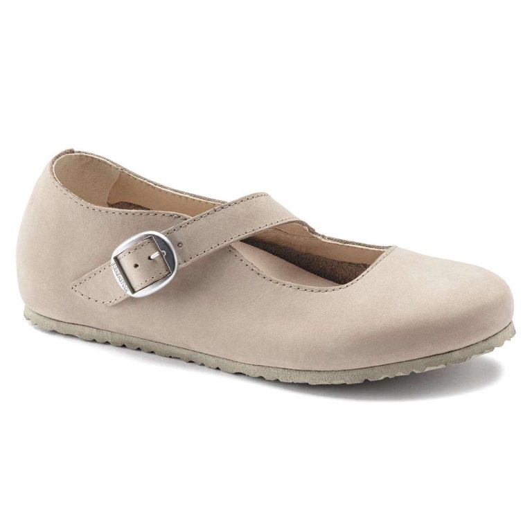 Pink Birkenstock Tracy Nubuck Leather Women's Low Shoes | OW81Zf96FRQ