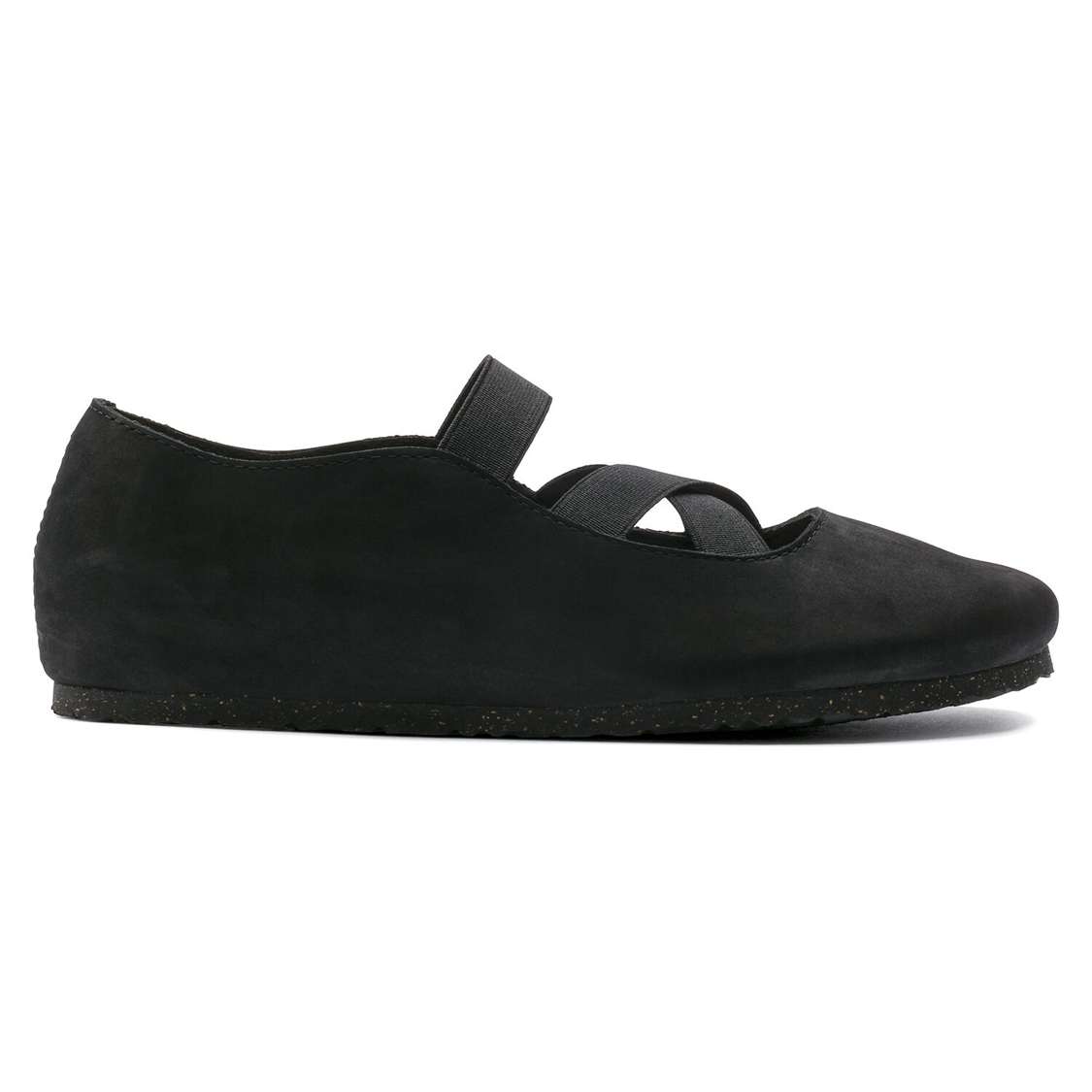 Black Birkenstock Santa Ana Nubuck Leather Women's Low Shoes | 9vLEznMLgLK